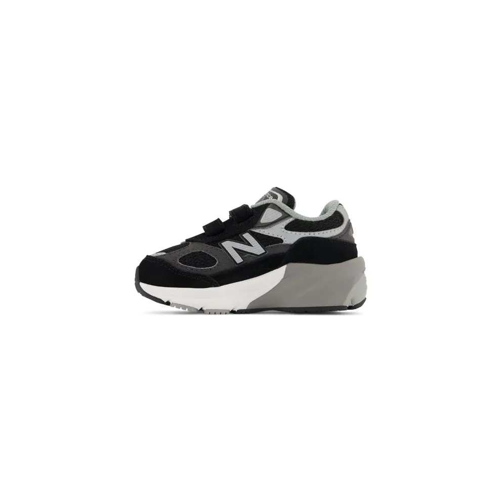 New Balance 990v6 Hook and Loop Black Silver (IV990BK6)