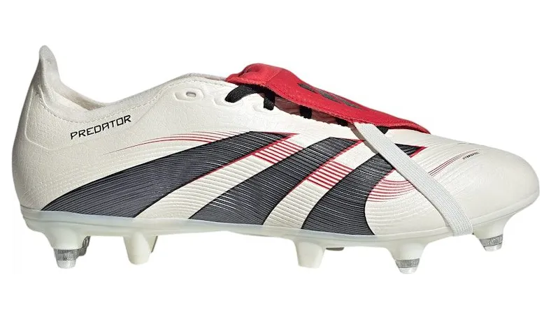 adidas Predator League Fold-Over Tongue SG Off White Core Black Pure Ruby (JP5738)