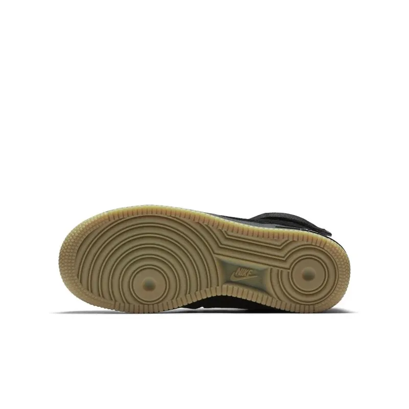 Nike Air Force 1 High Suede Black Gum (GS) Black/Gum Light Brown-Black (807617-002)