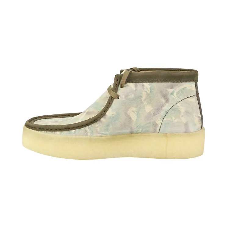 Clarks Wallabee Cup Bt “GREEN CAMOUFLAGE” (26163210)