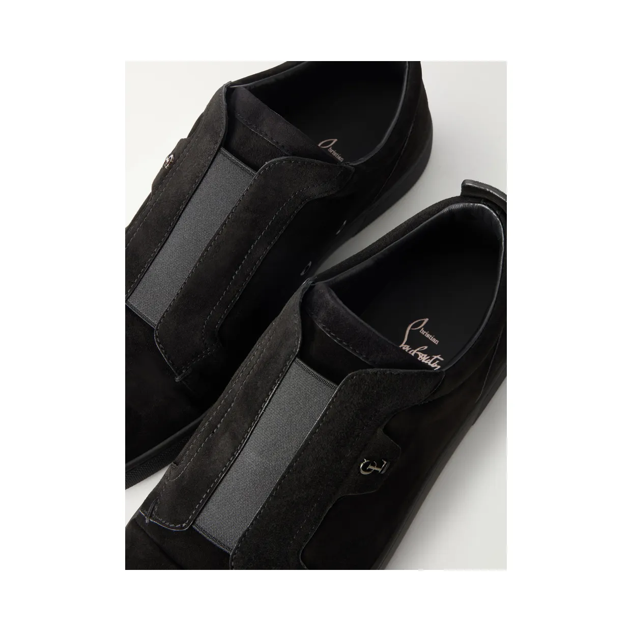 Christian Louboutin St Louis Suede Sneakers Black (3260297) (5)