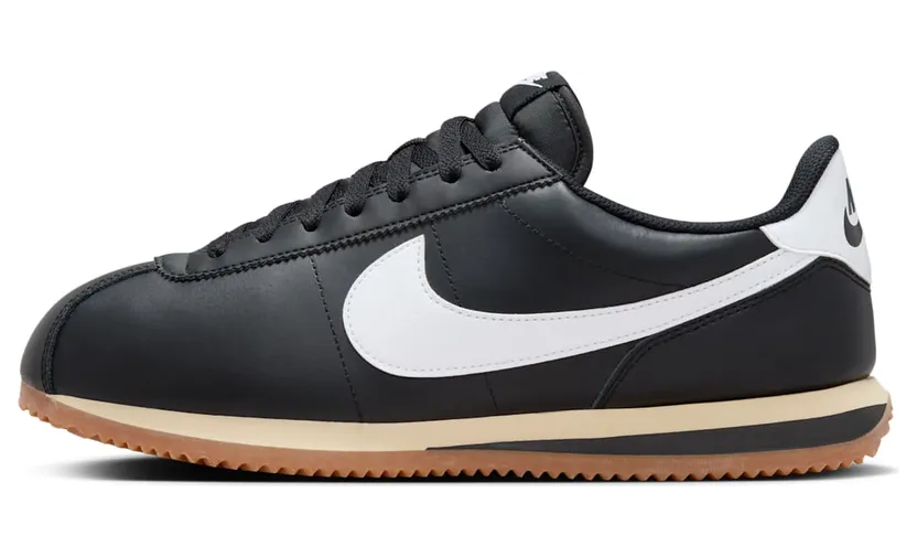 Nike Cortez “Black / Gum Medium Brown / Sesame / White” (DM4044-002)