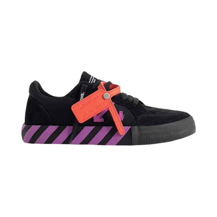 OFF-WHITE Vulc Low Black Orchid (OMIA085S23LEA0011039)