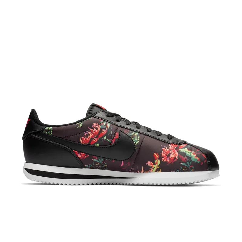 Nike Cortez Floral Black/Black-Red Orbit-Summit White (BV6067-001)