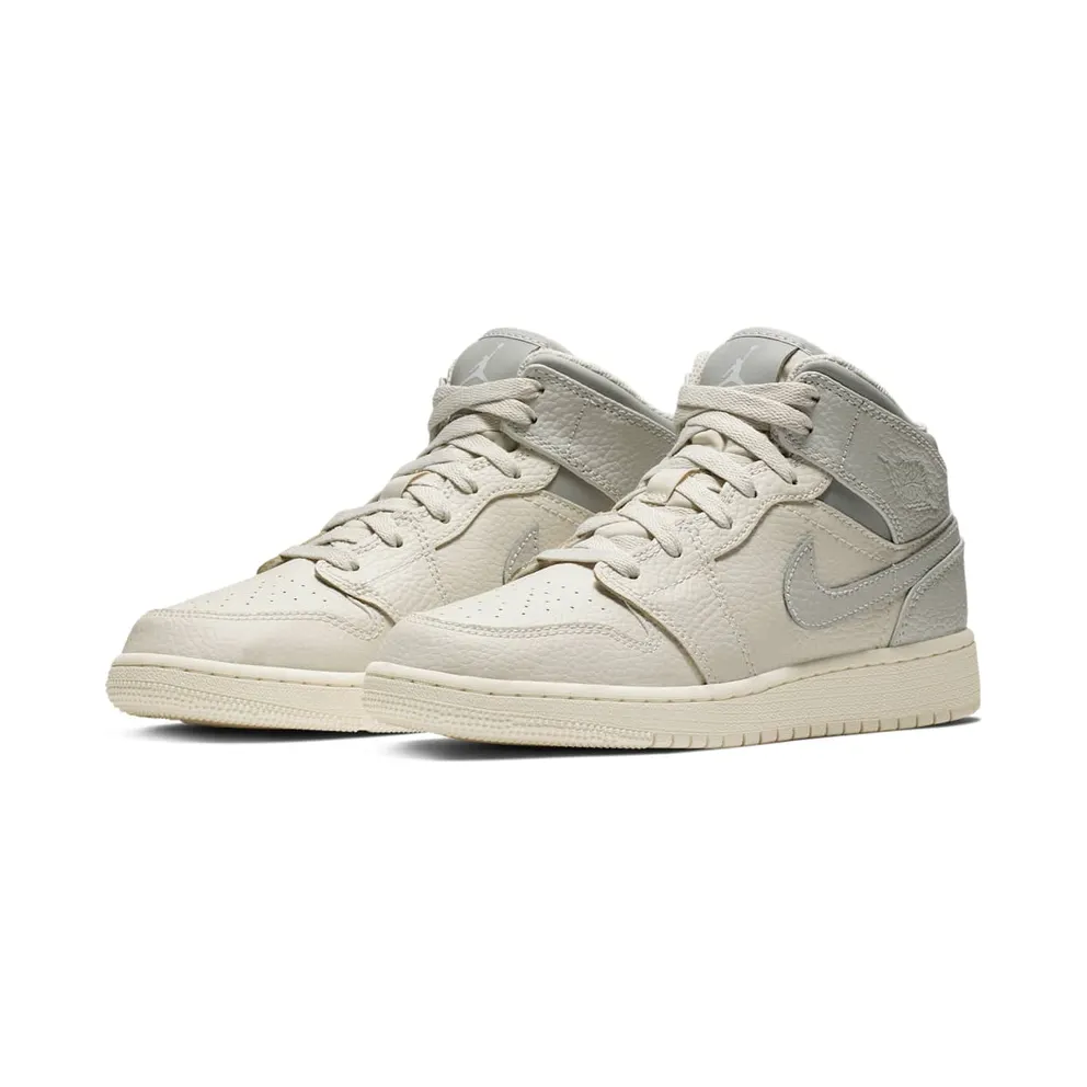 Jordan 1 Mid Light Bone Wolf Grey (554725-053)