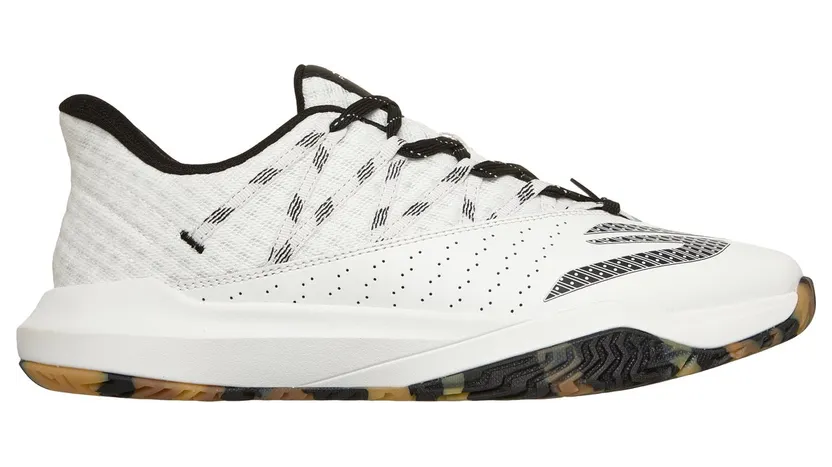 Skechers Relaxed Fit: Viper Court Rally Sneaker Wit/Zwart