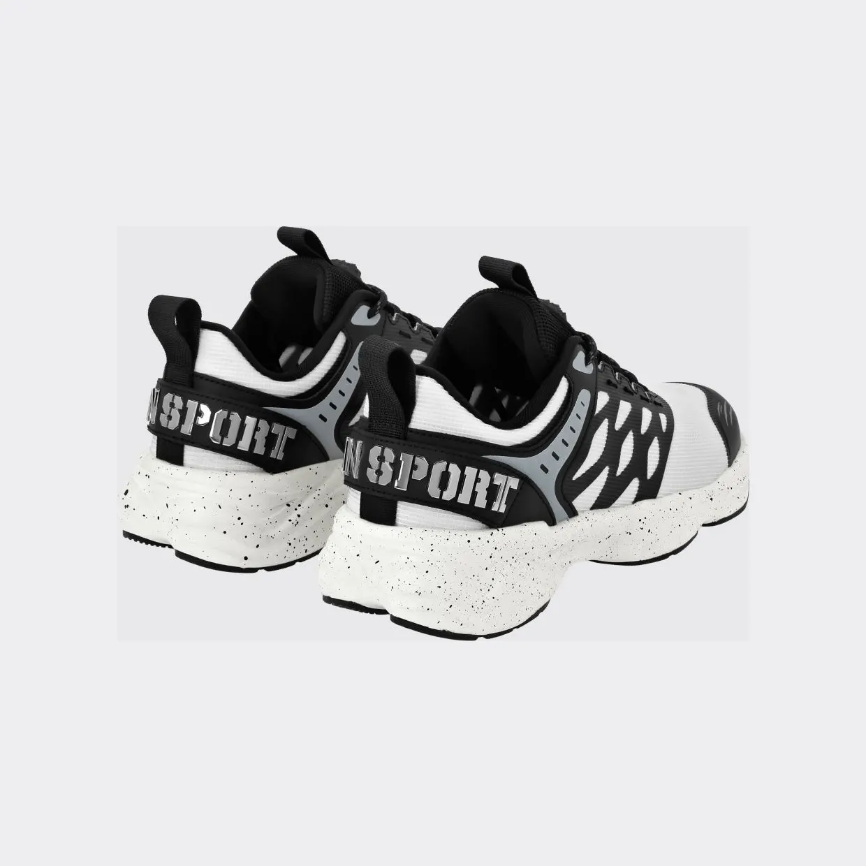 Plein Sport Venom Striker Gen. X.05 Low-Top Sneakers in Mesh with Rear Logo White 1 (SAESUSC0740STE003N0102) (2)