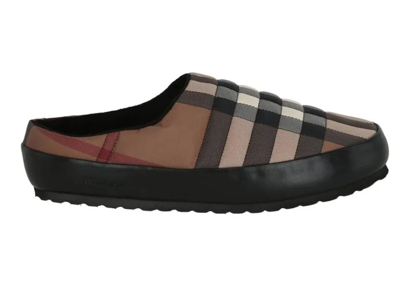 Burberry Birch Check Print Slide Dark Brown (8050305 20042)