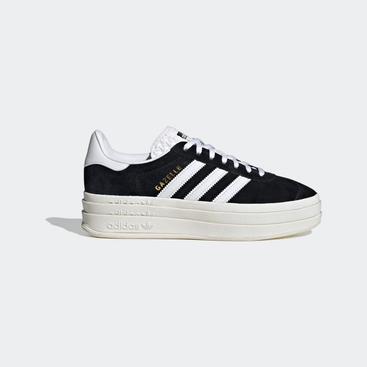 adidas Gazelle Bold Core Black / Cloud White / Core White (HQ6912)