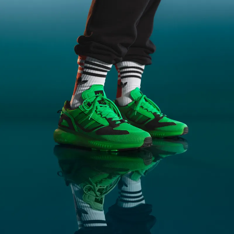 Adidas ZX 5K BOOST Semi Screaming Green / Screaming Green / Core Black (GV7699)