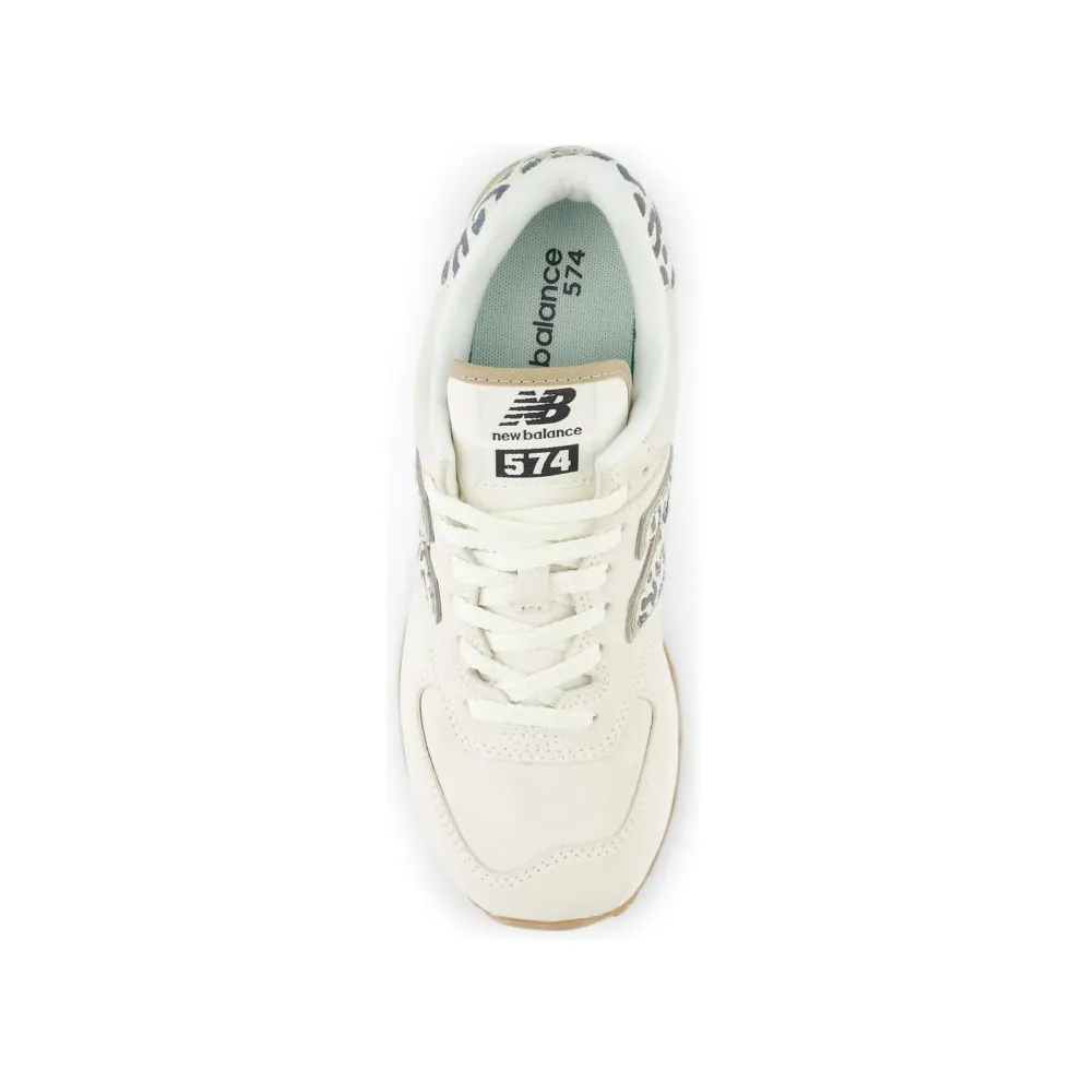 New Balance 574 Sea Salt Leopard Gum (WL574XD2)