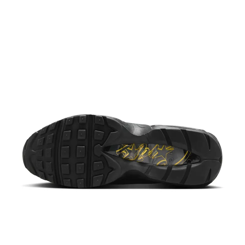 Nike x Corteiz Air Max 95 “Black/Black/Tour Yellow” (FB2709-003)