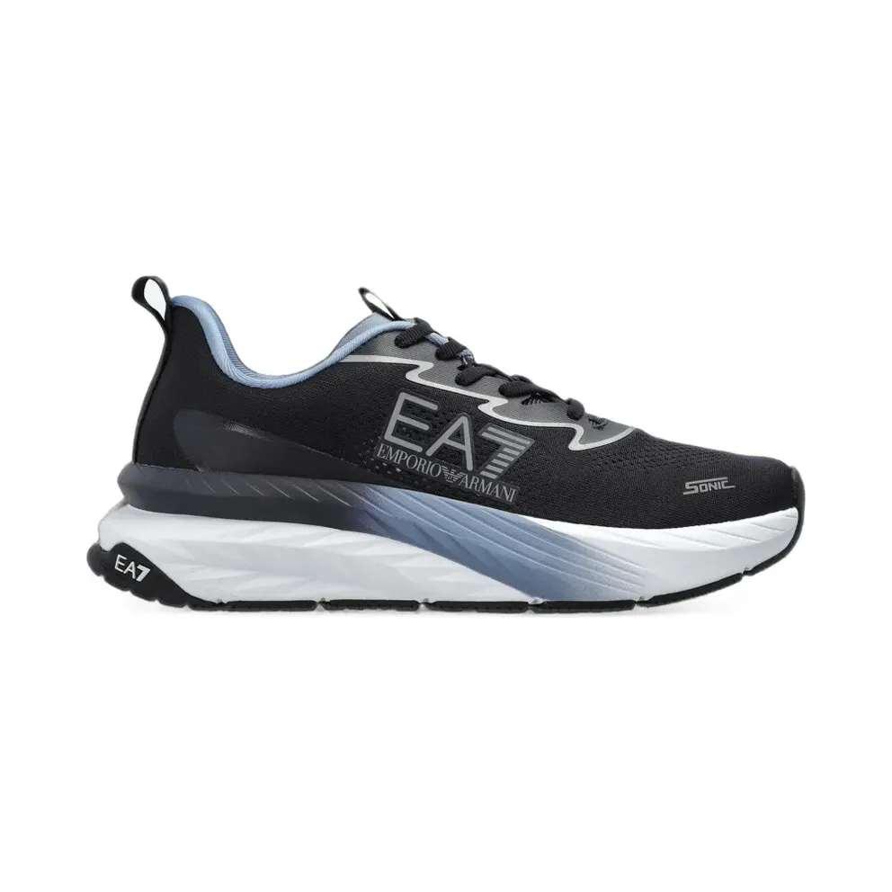 Emporio armani Ea7 Emporio Armani Crusher Sonic logo-print lace-up “Black” (7X000603AF22914)