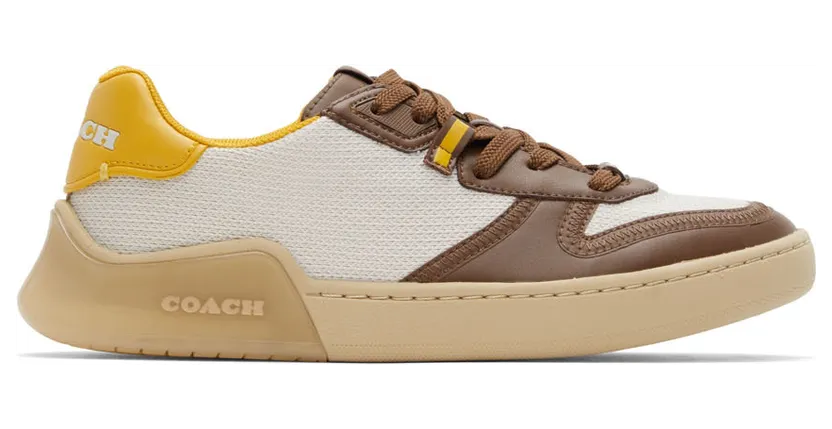 Coach 1941 Brown Citysole Court Sneakers (C9022)