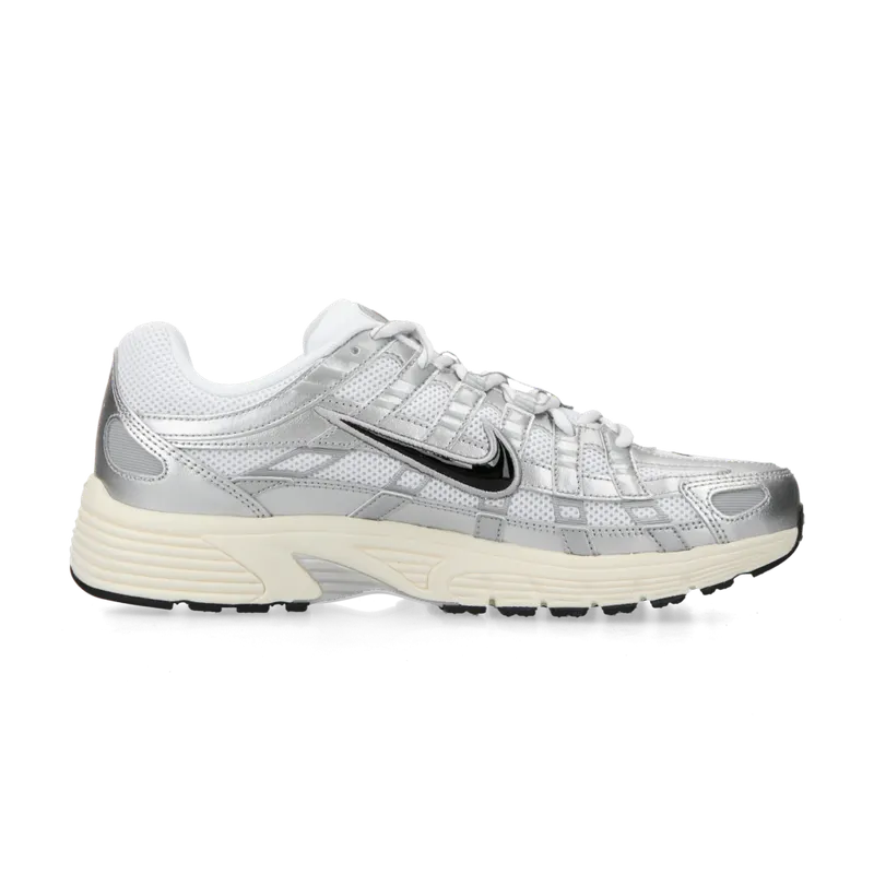 Nike P-6000 (white / black / metallic silver / flt silver) – CD6404-105