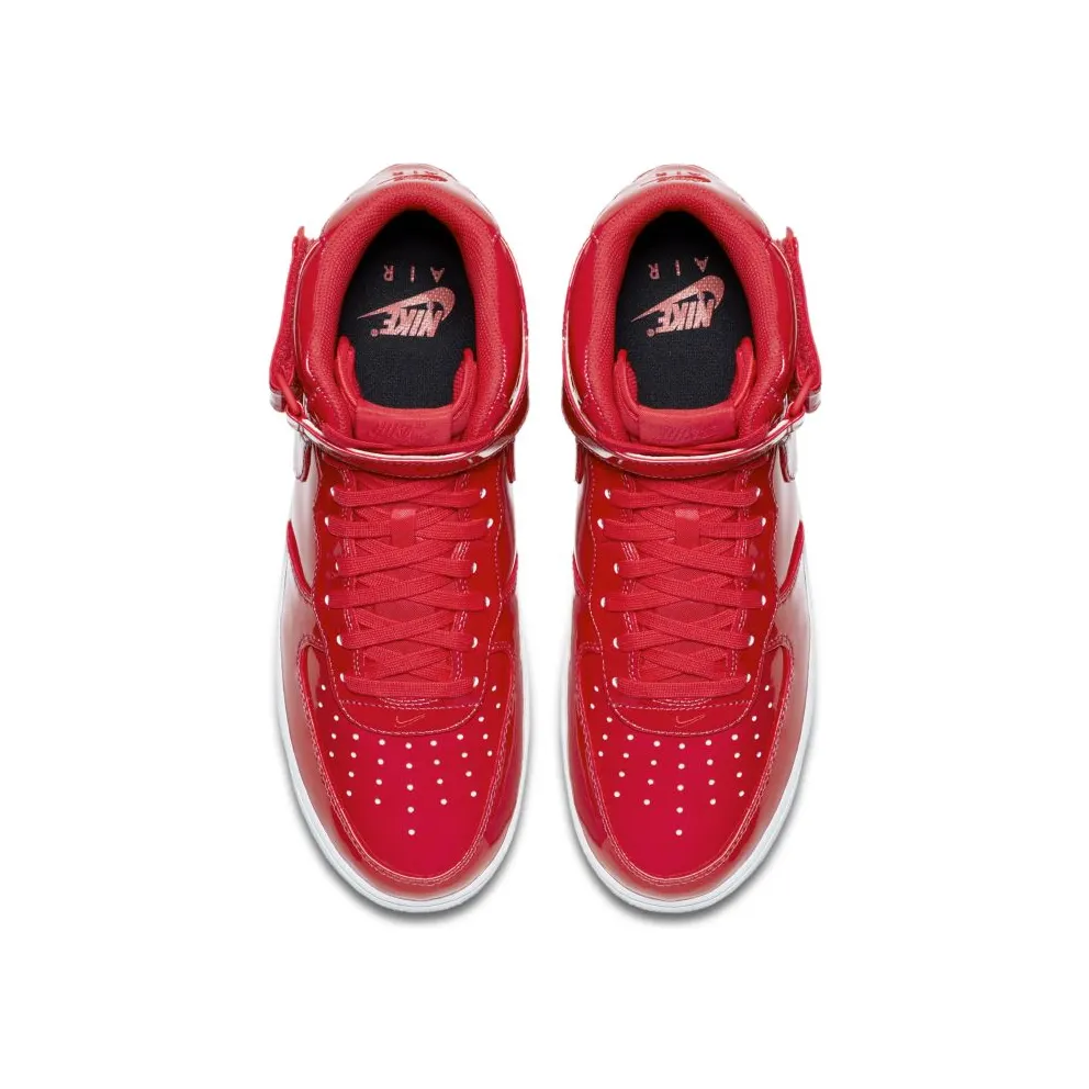 Nike Air Force 1 Mid Ultraviolet Siren Red Siren Red/Siren Red-White-White (AO0702-600)