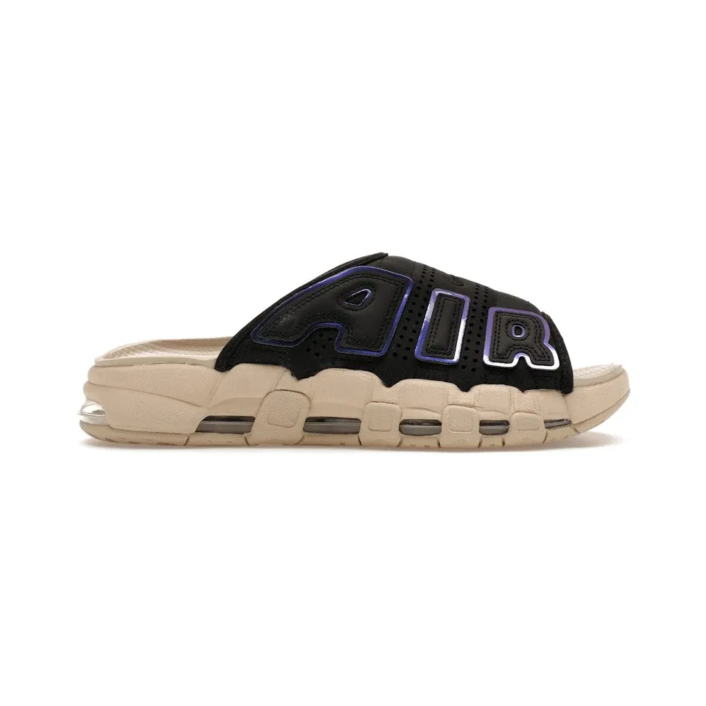 Nike Air More Uptempo Slide Black Sanddrift Iridescent (FB7799-001)