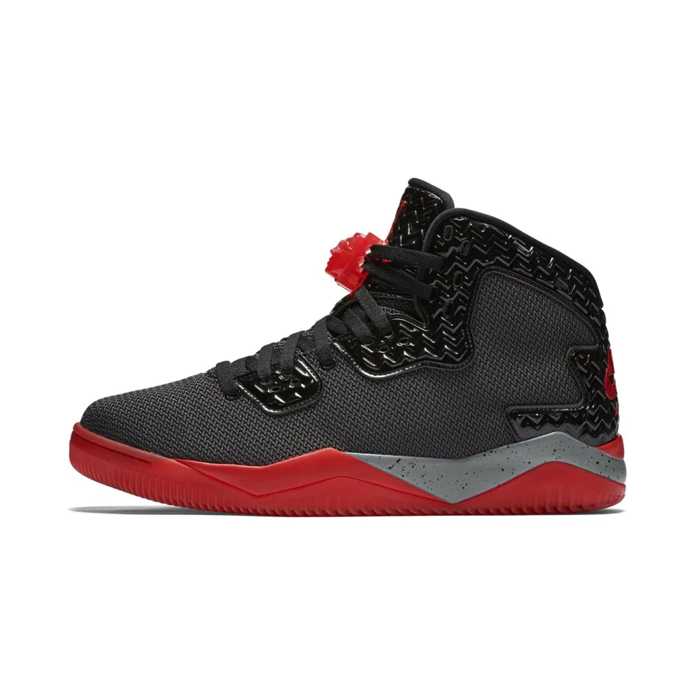 Jordan Spike Forty PE Black Cement Grey Black/Cement Grey-Fire Red (807541-002)