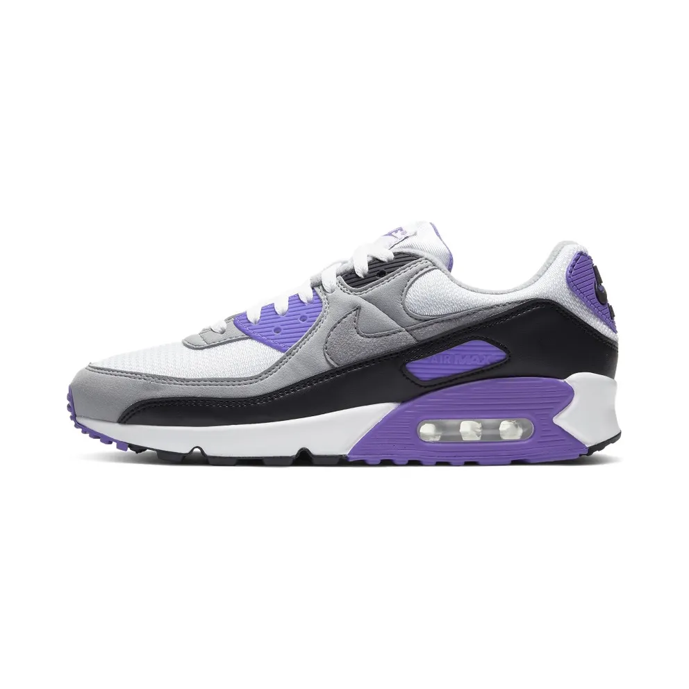 Nike Air Max 90 Recraft Hyper Grape White/Particle Grey-Hyper Grape-Black (CD0881-104)