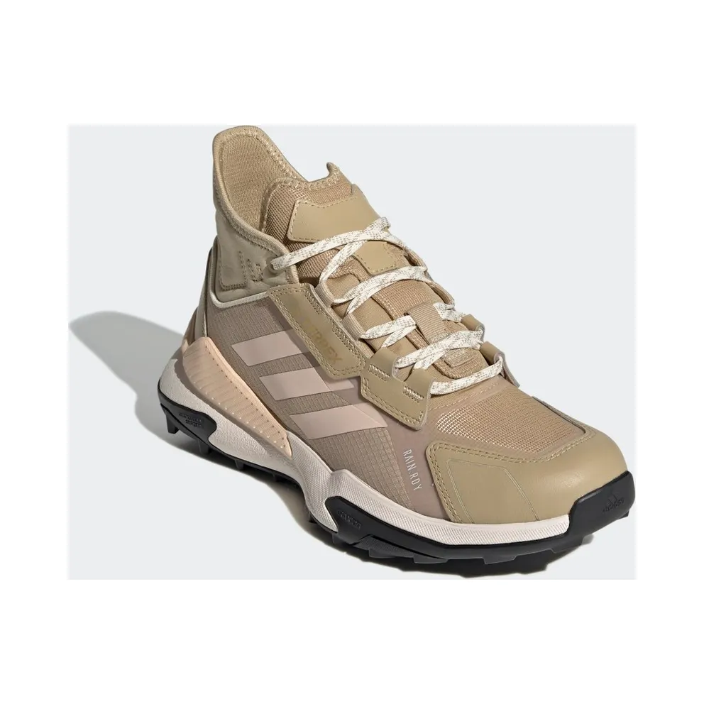 adidas Terrex Hyperblue Mid RAIN.RDY Hiking Beige Tone / Halo Blush / Core Black (FY9717)