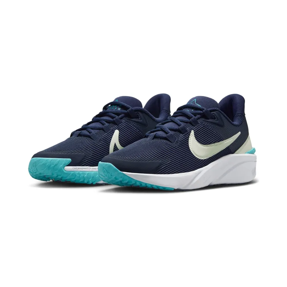 Nike Star Runner 4 Midnight Navy Dusty Cactus White Volt Tint (DX7615-409)