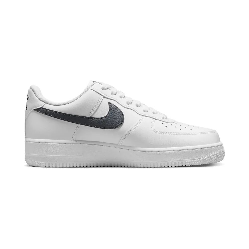 Nike Air Force 1 Low ’07 Spray Paint Swoosh White Black Grey (FD0660-100)