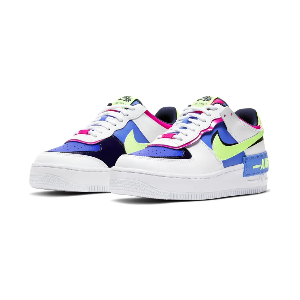 Nike Air Force 1 Shadow White Sapphire (W) (2020) (CJ1641-100)