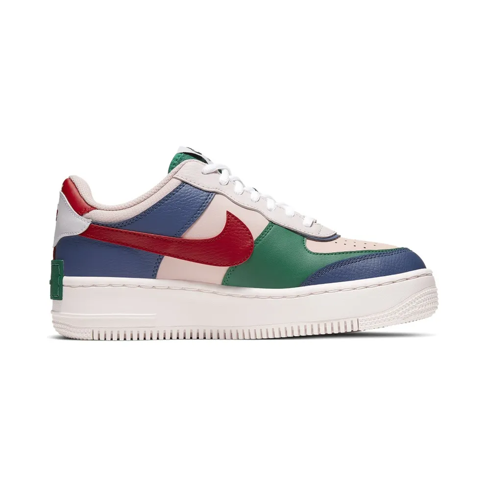 Nike Air Force 1 Shadow Mystic Navy (W) Mystic Navy/White-Echo Pink-Gym Red (CI0919-400)