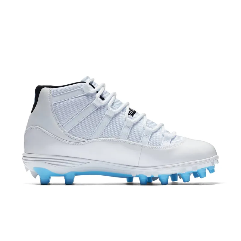 Jordan 11 Retro Cleat Columbia White/University Blue-Black (AO1561-117)