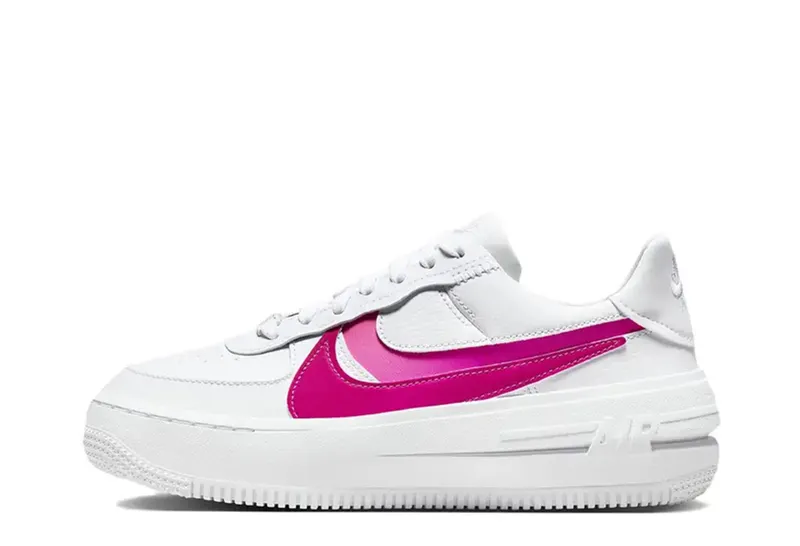 Nike Air Force 1 PLT.AF.ORM White Fireberry (FJ2986-100)
