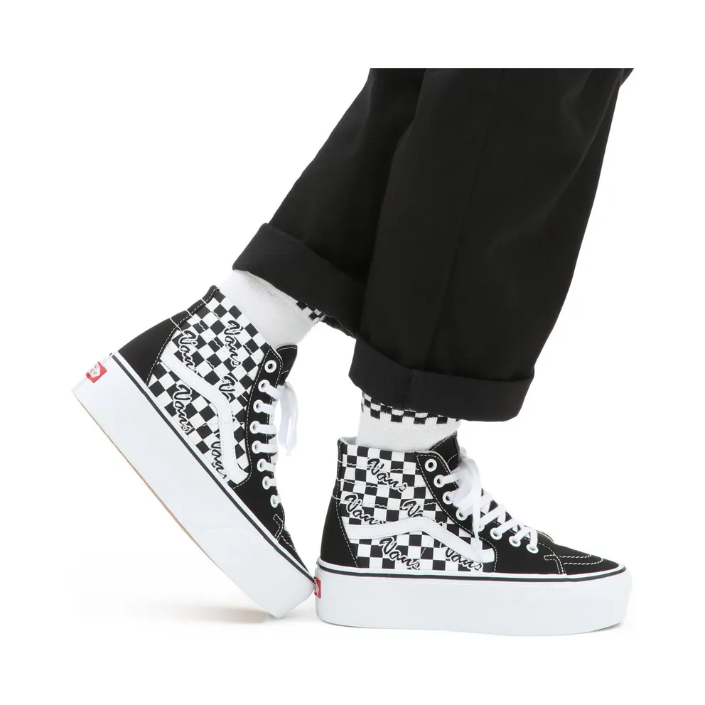 VANS Sk8-hi Tapered Stackform Shoes Black (VN0A5JMK6BT)