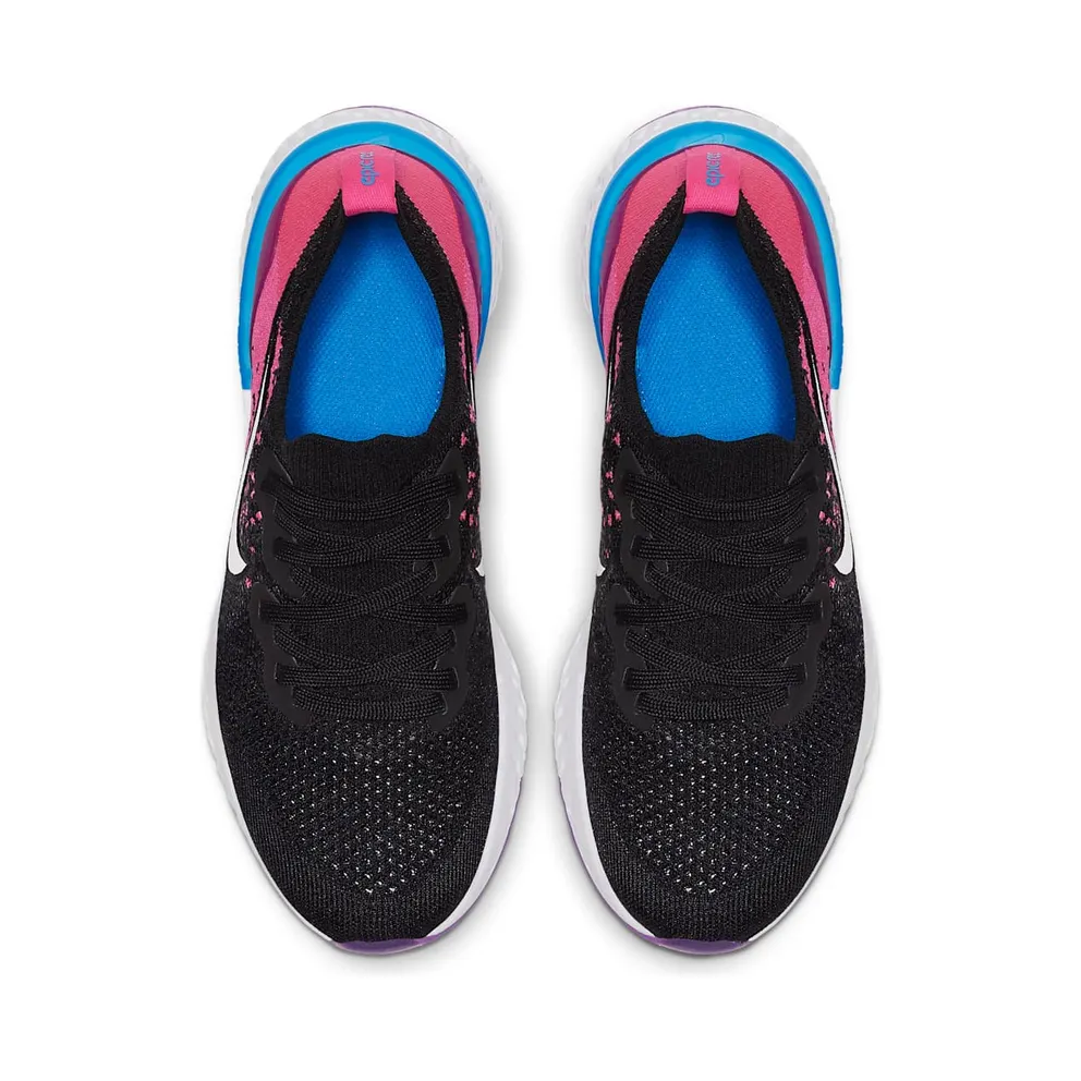 Nike Epic React Flyknit 2 voor kids Black (AQ3243-016)