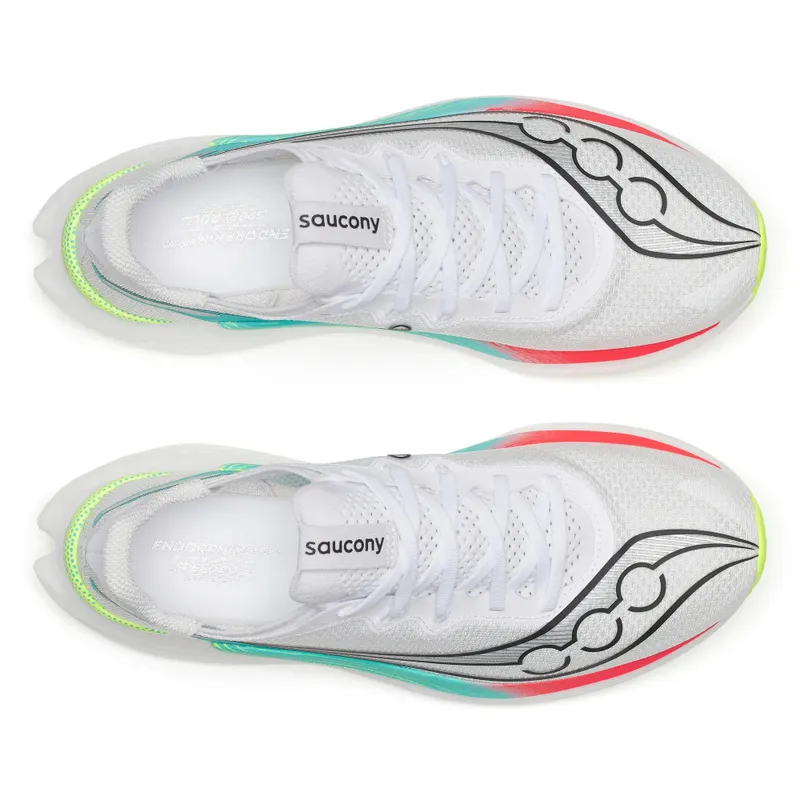 SAUCONY Endorphin Pro 5 “White / Multi” (S101360-1010)