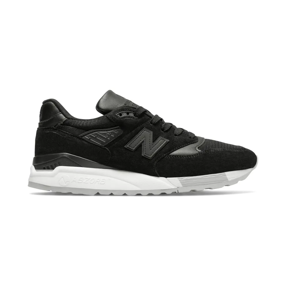 New Balance 998 MiUSA Black White Grey (M998NJ)