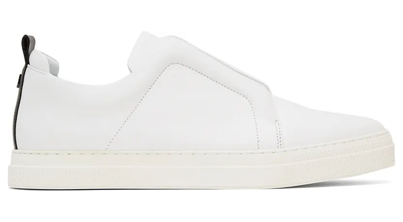 Pierre Hardy White Slider Sneakers (JX02N)