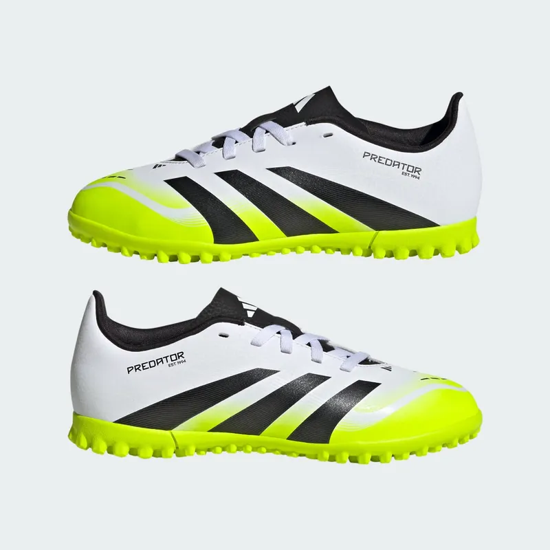 adidas Predator Club TF Cloud White Core Black Lucid Lemon (JH8862)