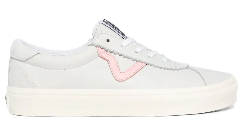 VANS Soft Leather Vans Sports Shoes (White)