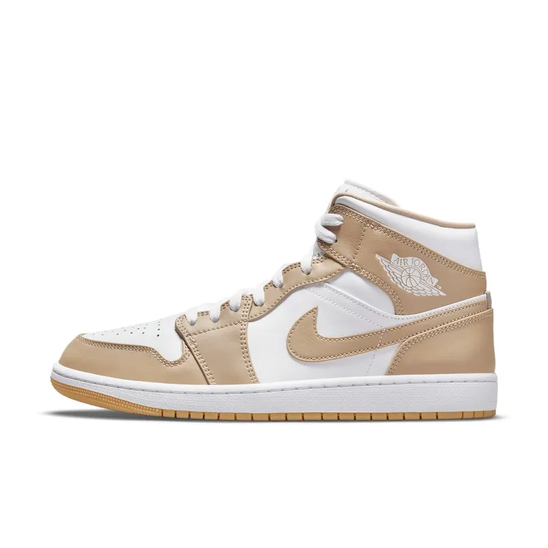 Air Jordan 1 Mid Tan Gum (554724-271)