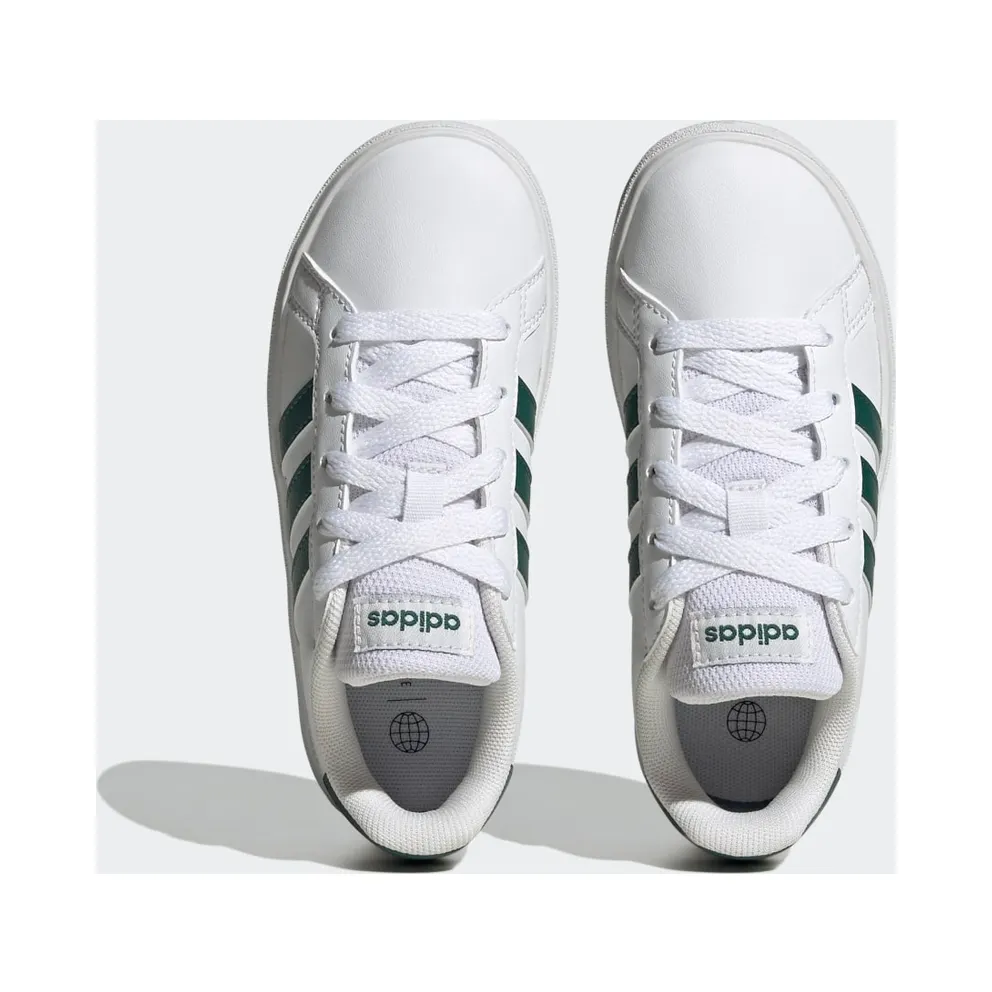adidas Grand Court Lifestyle Tennis Lace-Up Cloud White / Collegiate Green / Cloud White (IG4830)