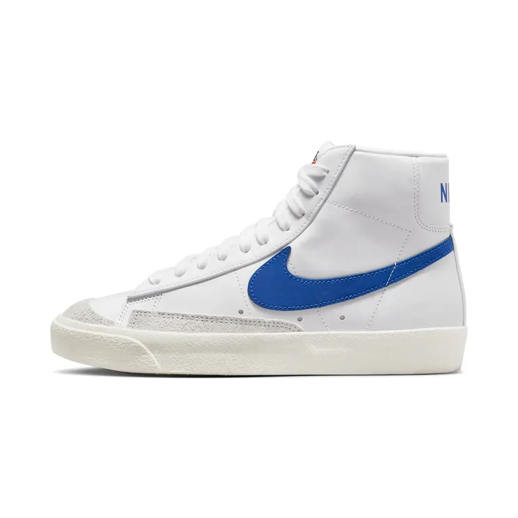 Nike Blazer Mid 77 “White / Sail / Black / Game Royal” (CZ1055-124)