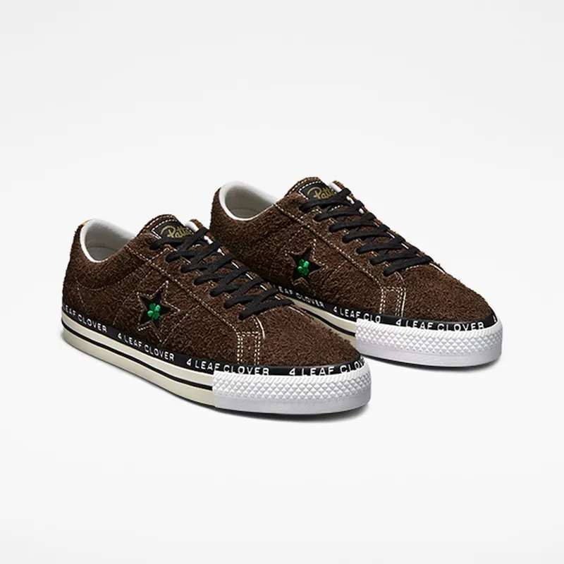 Converse Converse x Patta Four-Leaf Clover One Star Pro Java/burnt Olive/white