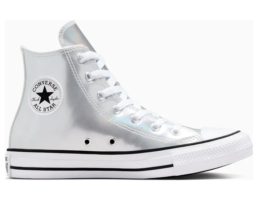Converse Chuck Taylor All Star Metallic Silver/White/Silver (A12604C)