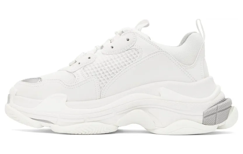 Balenciaga Triple S White Silver (536737W2FS41200) (3)