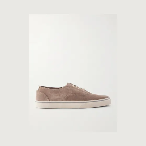 Brunello Cucinelli Suede Sneakers Beige (MZUPIGZ334)