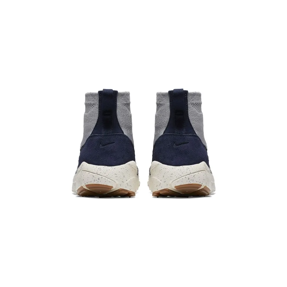 Nike Air Footscape Magista Flyknit Wolf Grey Dark Obsidian Wolf Grey/Black-Sail-Dark Obsidian (816560-001)
