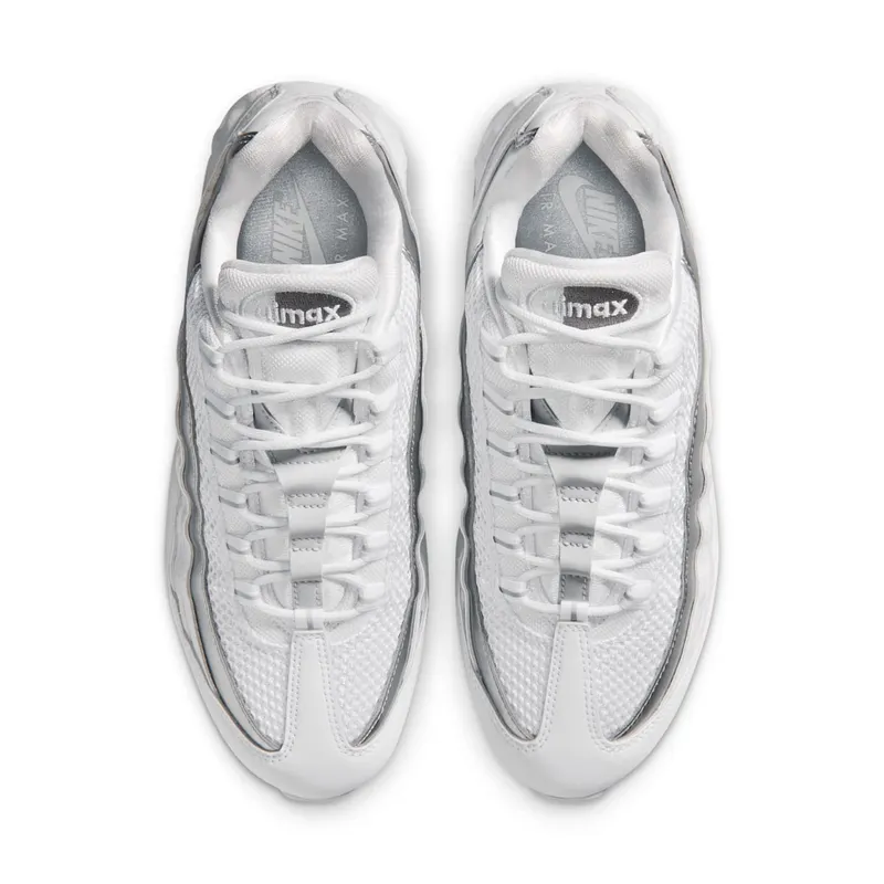 Nike Air Max 95 White/Light Charcoal/Metallic Silver (IR1129-100)