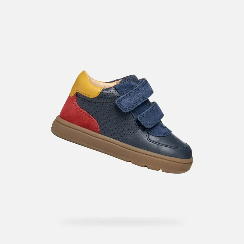 Geox sneaker Marineblauw/Red (B554DA08522C0735)