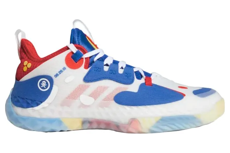 adidas Harden Vol. 5 Futurenatural Cloud White Royal Blue Vivid Red (GY7489)