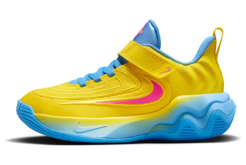 Nike Giannis Immortality 4 Lightning University Blue Hyper Pink (FZ6733-700)