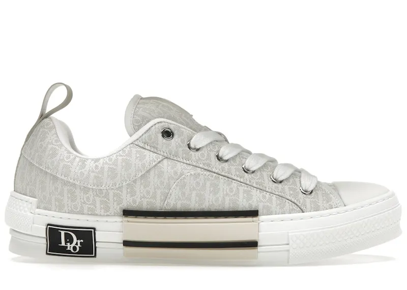 Dior B23 Skater Low Top Cream Dior Oblique Jacquard (3SN292ZUY_H800)